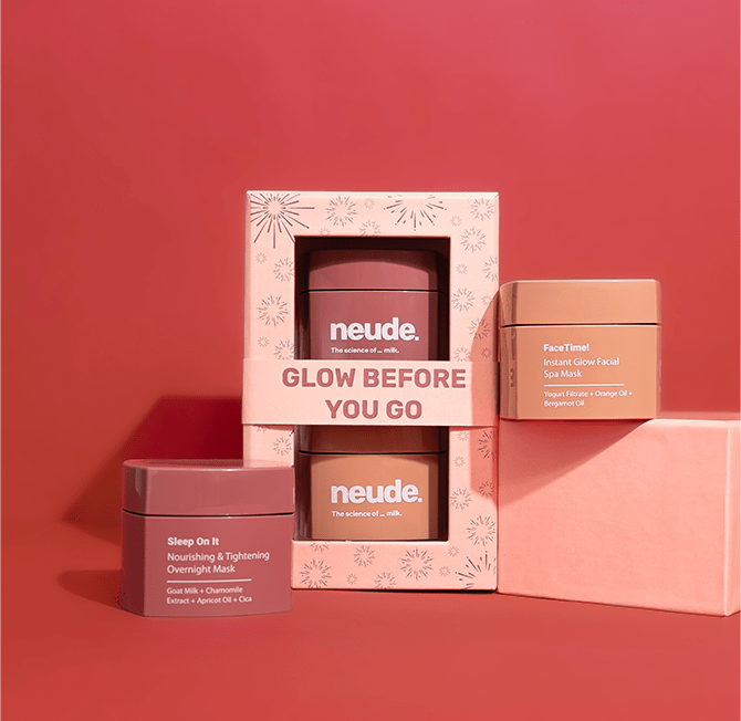 Glow Before You Go Gift Kit - Neude Skin
